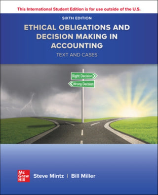Cover image for 9781265059613 - Ethical Obligations and Decision-Making ISE