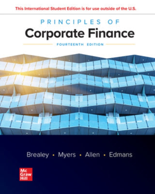 Cover image for 9781265074159 - Principles of Corporate Finance ISE