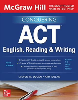 Cover image for 9781265141417 - McGraw Hill Conquering ACT English, Reading, and Writing, Fifth Edition