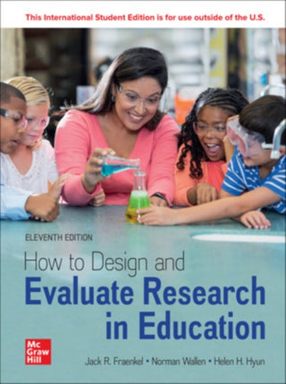 Cover image for 9781265184810 - How to Design and Evaluate Research in Education ISE