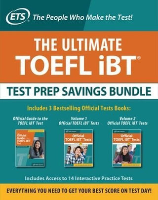 Cover image for 9781265484309 - Ultimate TOEFL iBT Test Prep Savings Bundle