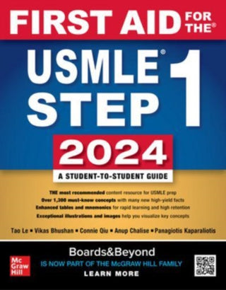 Cover image for 9781266077203 - First Aid for the USMLE Step 1 2024