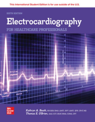 Cover image for 9781266092015 - Electrocardiography for Healthcare Professionals ISE