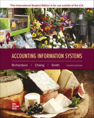 Cover image for 9781266188350 - Accounting Information Systems ISE