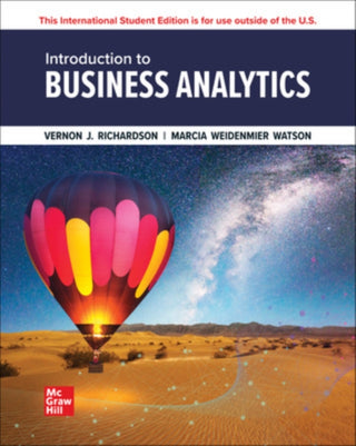 Cover image for 9781266189142 - Introduction to Business Analytics ISE