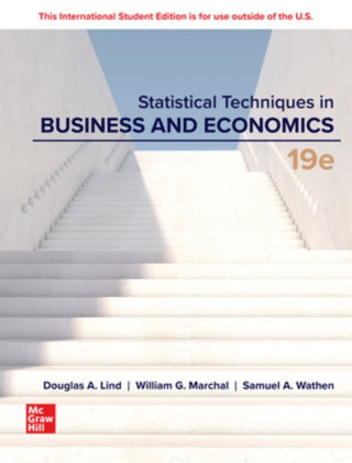 Supplemental image for 9781266283536 - Statistical Techniques in Business and Economics ISE