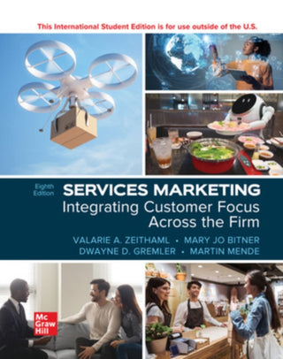 Cover image for 9781266287152 - Services Marketing: Integrating Customer Focus Across the Firm ISE
