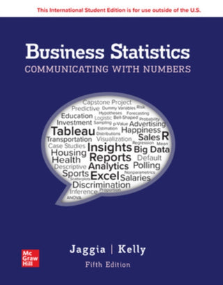 Supplemental image for 9781266802508 - Business Statistics: Communicating with Numbers ISE