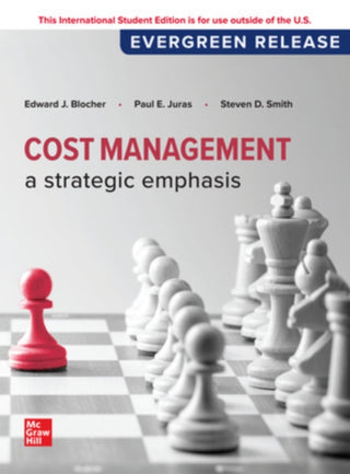 Cover image for 9781266883767 - Cost Management: A Strategic Emphasis: 2024 Release ISE
