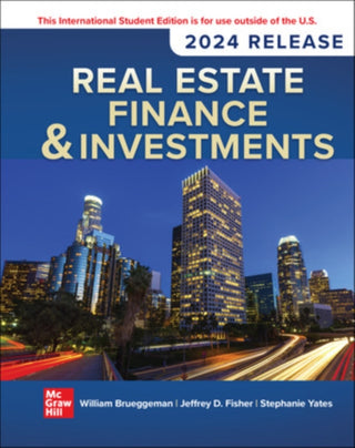 Cover image for 9781266928086 - Real Estate Finance & Investments: 2024 Release ISE