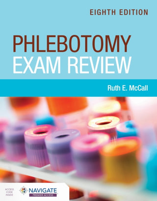 Cover image for 9781284263534 - Phlebotomy Exam Review