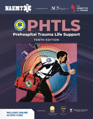 Cover image for 9781284272253 - PHTLS: Prehospital Trauma Life Support (Print) with Course Manual (eBook)