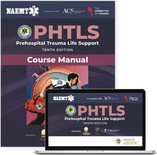 Cover image for 9781284272291 - PHTLS: Prehospital Trauma Life Support (eBook) with Course Manual (Print)
