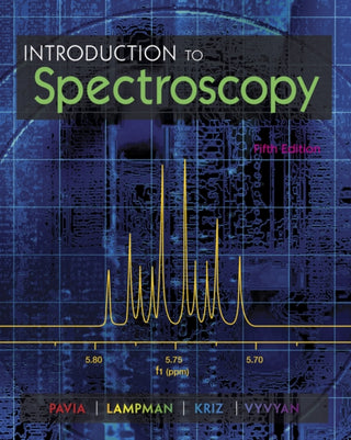Cover image for 9781285460123 - Introduction to Spectroscopy