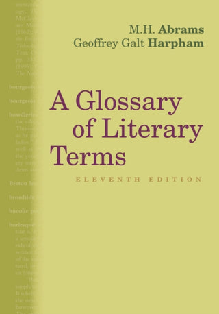 Cover image for 9781285465067 - A Glossary of Literary Terms