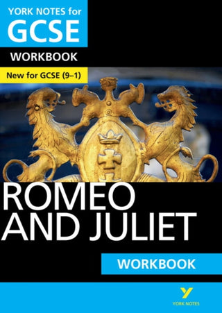 Cover image for 9781292100821 - Romeo and Juliet York Notes GCSE English Literature Workbook - for 2026, 2027 exams