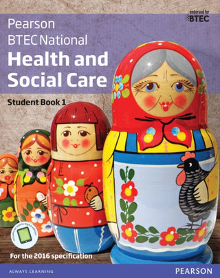 Cover image for 9781292126012 - BTEC National Health and Social Care Student Book 1