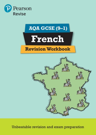 Cover image for 9781292131351 - Pearson REVISE AQA GCSE French Revision Workbook: For 2025 exams