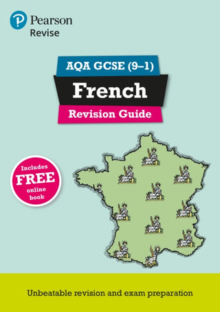 Cover image for 9781292131429 - Pearson REVISE AQA GCSE French Revision Guide: incl. online revision, quizzes, video and audio - for 2025 exams