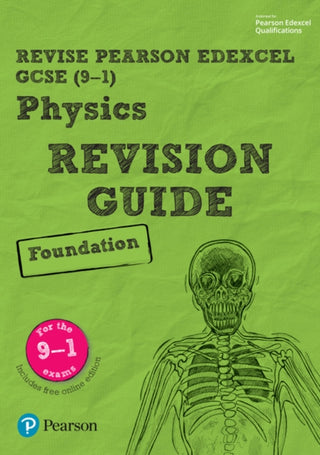 Cover image for 9781292133690 - Pearson REVISE Edexcel GCSE Physics (Foundation) Revision Guide incl. online revision and quizzes - for 2026, 2027 exams