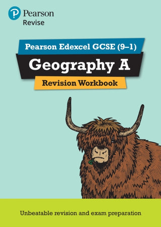 Cover image for 9781292133737 - Pearson REVISE Edexcel GCSE Geography A Revision Workbook - for 2026, 2027 exams