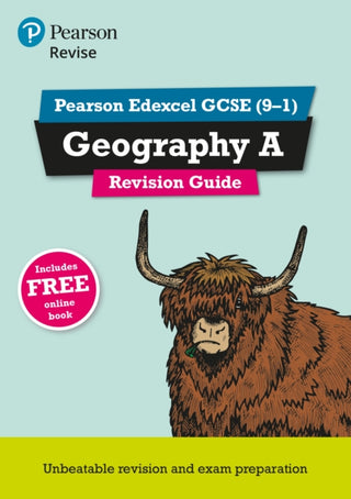 Cover image for 9781292133775 - Pearson REVISE Edexcel GCSE Geography A Revision Guide incl. online revision - for 2026, 2027 exams