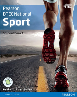 Cover image for 9781292134000 - BTEC Nationals Sport Student Book 1 + Activebook