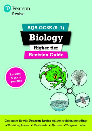 Cover image for 9781292135038 - Pearson REVISE AQA GCSE Biology (Higher) Revision Guide incl. online revision and quizzes - for 2026, 2027 exams