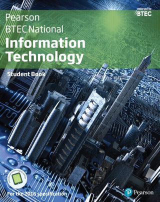 Cover image for 9781292140414 - BTEC Nationals Information Technology Student Book + Activebook
