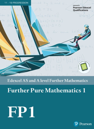 Cover image for 9781292183350 - Pearson Edexcel AS and A level Further Mathematics Further Pure Mathematics 1 Textbook + e-book