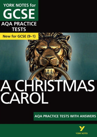 Cover image for 9781292195407 - A Christmas Carol AQA Practice Tests with answers York Notes - for 2026, 2027 exams