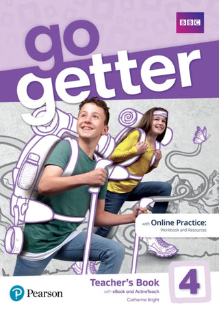 Cover image for 9781292210087 - GoGetter 4 Teacher's Book with MyEnglishLab & Online Extra Homework + DVD-ROM Pack