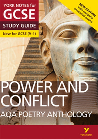 Cover image for 9781292230313 - AQA Poetry Anthology Power and Conflict York Notes GCSE - for 2026, 2027 exams