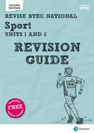 Cover image for 9781292230535 - Pearson REVISE BTEC National Sport Units 1 & 2 Revision Guide incl. online revision - for 2026 exams