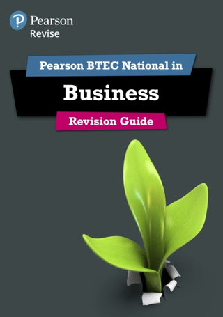Supplemental image for 9781292230566 - Pearson REVISE BTEC National Business Revision Guide incl. online revision - for 2026 exams