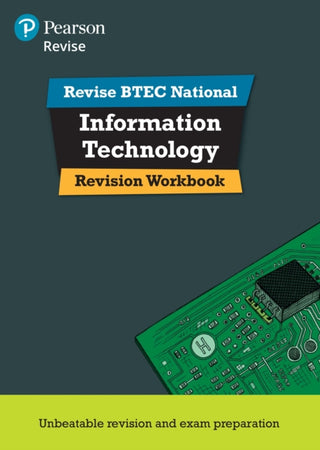 Cover image for 9781292230597 - Pearson Revise BTEC National Information Technology Units 1 and 2 Revision Workbook - for 2026 exams
