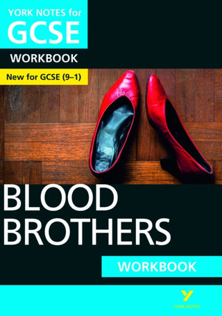 Cover image for 9781292236889 - Blood Brothers York Notes GCSE English Literature Workbook - for 2026, 2027 exams