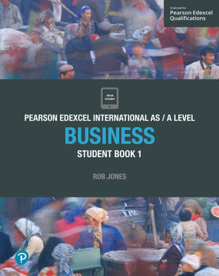 Cover image for 9781292239170 - Pearson Edexcel International AS Level Business Student Book