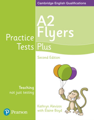 Cover image for 9781292240213 - Practice Tests Plus A2 Flyers Students' Book