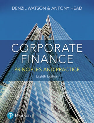 Cover image for 9781292244310 - Corporate Finance