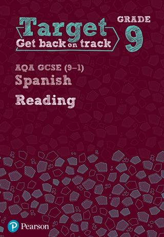 Cover image for 9781292246031 - Target Grade 9 Reading AQA GCSE (9-1) Spanish Workbook