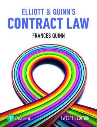 Cover image for 9781292251400 - Elliott & Quinn's Contract Law