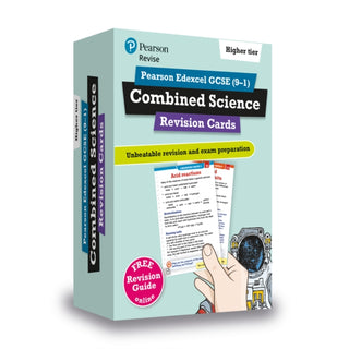 Cover image for 9781292257334 - Pearson REVISE Edexcel GCSE Combined Science (Higher) Revision Cards - for 2026, 2027 exams