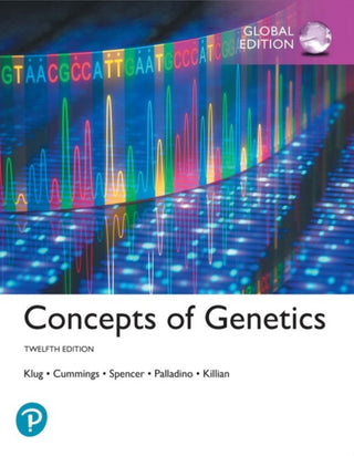 Cover image for 9781292265322 - Concepts of Genetics, Global Edition