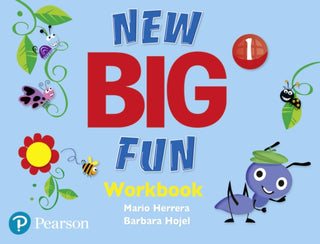 Cover image for 9781292265735 - New Big Fun - (AE) - 2nd Edition (2019) - Workbook - Level 1