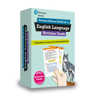 Cover image for 9781292270265 - Pearson REVISE Edexcel GCSE English Language Revision Cards - for 2026, 2027 exams