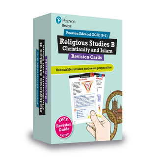 Cover image for 9781292270289 - Pearson REVISE Edexcel GCSE Religious Studies Christianity and Islam Revision Cards - for 2026, 2027 exams