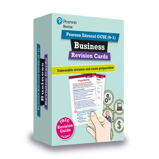 Supplemental image for 9781292270302 - Pearson REVISE Edexcel GCSE Business Revision Cards - for 2026, 2027 exams