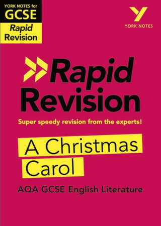 Supplemental image for 9781292270883 - York Notes RAPID AQA GCSE (Revision Guide) A Christmas Carol - for 2026, 2027 exams