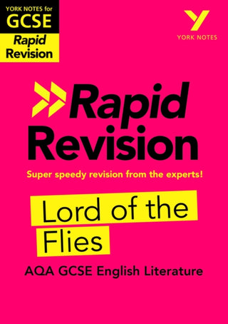 Cover image for 9781292270913 - York Notes RAPID AQA GCSE (Revision Guide) Lord of the Flies - for 2026, 2027 exams